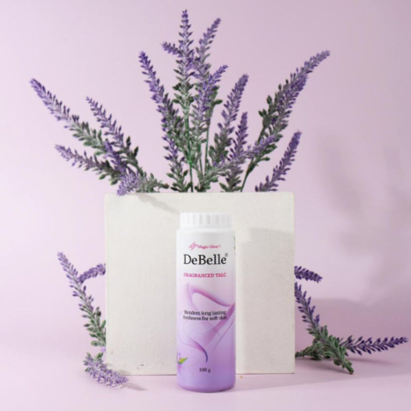 DeBelle Fragranced Talc combo pack of 3 - 100g each