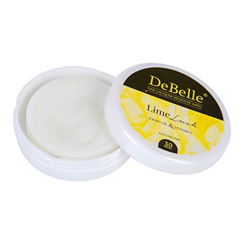 DeBelle Nail Lacquer Remover Wipes - Lime Lush & Blueberry Blush - DeBelle Cosmetix Online Store