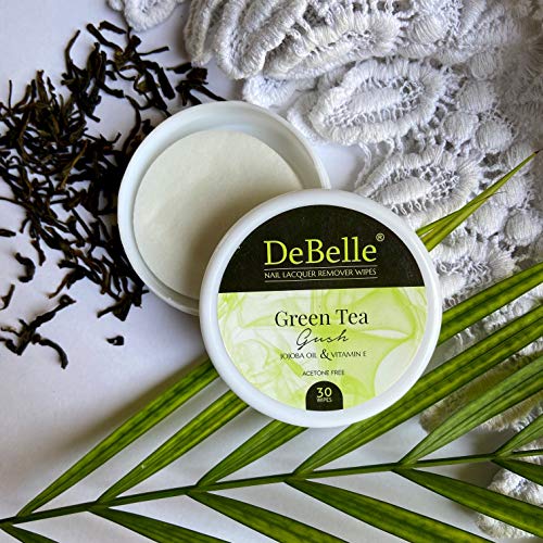 DeBelle Gel Nail Lacquers Combo of 2 + Green Tea Gush Nail Lacquer Remover Wipes - DeBelle Cosmetix Online Store