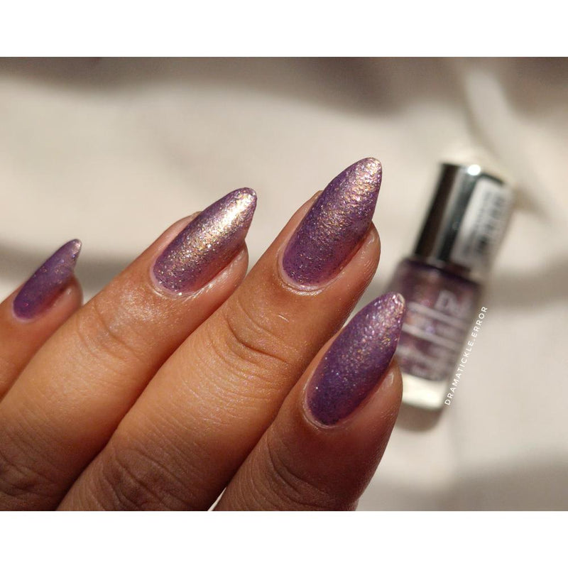 DeBelle Gel Nail Lacquer Appealing Aura(Purple with Silver Shimmer) 6 ml