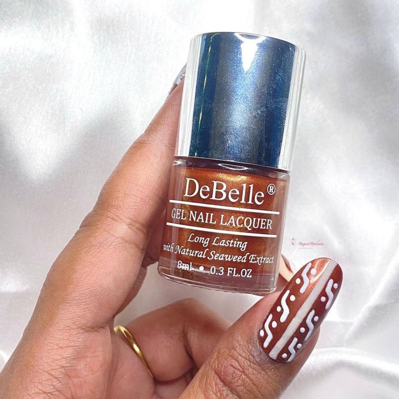 DeBelle Gel Nail Lacquers combo of 5 - Chili Berry Pastels