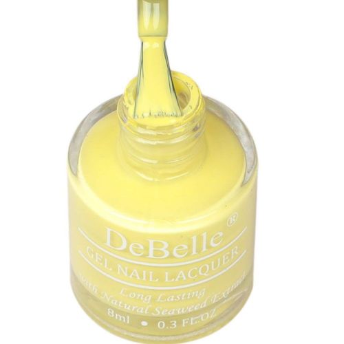 DeBelle Gel Nail Lacquers Combo of 2 (Lemon Tart, Strawberry Souffle)