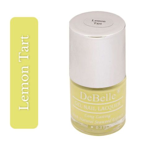 DeBelle Gel Nail Lacquers Combo of 2 (Lemon Tart, Strawberry Souffle)
