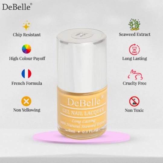 DeBelle Gel Nail Polish combo of 4 - Jam Donut Pastels