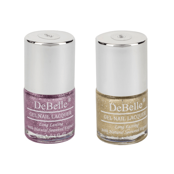 DeBelle Gel Nail Lacquers Combo of 2(Ophelia, Sirius ) - DeBelle Cosmetix Online Store